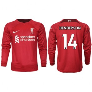 Liverpool Jordan Henderson #14 Hemmatröja 2022-23 Långärmad